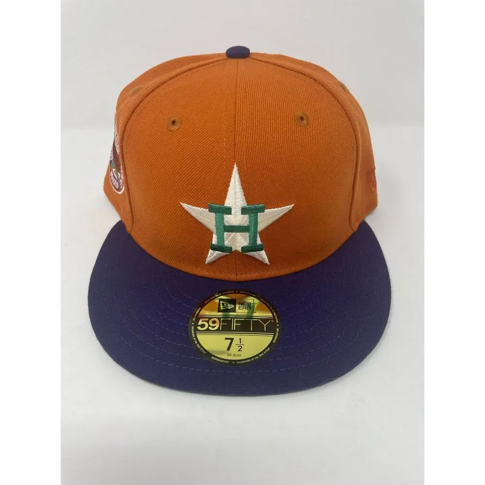 New Era Houston Astros Cactus Fruit 59FIFTY Hatclub Fitted Hat‎ 1968 All Star